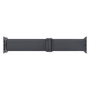 Elasticity Silicone Strap Watch Band For Apple Watch Series 7 45mm / 6 & SE & 5 & 4 44mm / 3 & 2 & 1 42mm(Dark Grey)