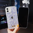 SULADA Colorful Diamond Series Shockproof TPU Protective Case For iPhone 13(Purple)