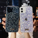 SULADA Colorful Diamond Series Shockproof TPU Protective Case For iPhone 13 Pro(Purple)