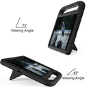 Handle Portable EVA Shockproof Protective Case with Triangle Holder For iPad 10.2 2021 / 2020 / 2019(Black)
