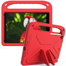 Handle Portable EVA Shockproof Protective Case with Triangle Holder For iPad 10.2 2021 / 2020 / 2019(Red)