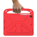 Handle Portable EVA Shockproof Protective Case with Triangle Holder For iPad 10.2 2021 / 2020 / 2019(Red)