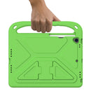 Handle Portable EVA Shockproof Protective Case with Triangle Holder For iPad 10.2 2021 / 2020 / 2019(Green)