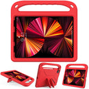 Handle Portable EVA Shockproof Protective Tablet Case with Triangle Holder For iPad Pro 11 2021/2020/2018 / iPad Air 2020 / Air 2022 10.9(Red)