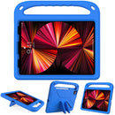 Handle Portable EVA Shockproof Protective Tablet Case with Triangle Holder For iPad Pro 11 2021/2020/2018 / iPad Air 2020 / Air 2022 10.9(Blue)