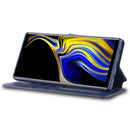 For Galaxy Note 9 AZNS Calf Texture Magnetic Horizontal Flip PU Leather Case with Holder & Card Slots & Photo Frame(Blue)