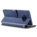 For Galaxy Note 9 AZNS Calf Texture Magnetic Horizontal Flip PU Leather Case with Holder & Card Slots & Photo Frame(Blue)
