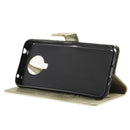 For Nokia G10 Tree & Cat Pattern Pressed Printing Horizontal Flip PU Leather Case with Holder & Card Slots & Wallet & Lanyard(Gold)