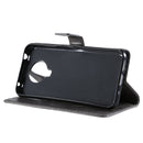 For Nokia G10 Tree & Cat Pattern Pressed Printing Horizontal Flip PU Leather Case with Holder & Card Slots & Wallet & Lanyard(Gray)