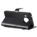For Nokia X20 Tree & Cat Pattern Pressed Printing Horizontal Flip PU Leather Case with Holder & Card Slots & Wallet & Lanyard(Black)