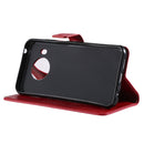 For Nokia X20 Tree & Cat Pattern Pressed Printing Horizontal Flip PU Leather Case with Holder & Card Slots & Wallet & Lanyard(Red)