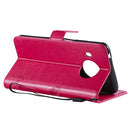 For Nokia X20 Tree & Cat Pattern Pressed Printing Horizontal Flip PU Leather Case with Holder & Card Slots & Wallet & Lanyard(Rose)