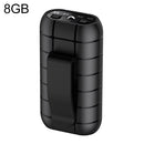 B800LI Clip-on HD Noise Reduction Recording Pen, Support TF Card & One-key Recording & OTG, Capacity:8GB(Black)