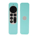 Silicone Protective Case Cover For Apple TV 4K 4th 2021 Siri Remote Controller(Light Blue)
