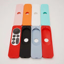 Silicone Protective Case Cover For Apple TV 4K 4th 2021 Siri Remote Controller(Pink)