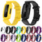 For Fitbit Ace 3 Silicone Integrated Watch Band(Yellow)