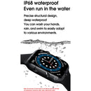 WIWU SW01 1.75 inch 2.5D Curved HD IPS Touch Screen Bluetooth Smart Watch, Support Body Temperature Measurement & Heart Rate / Blood Pressure / Blood Oxygen / Sleep Detection & Multiple Exercise Modes(Silver)