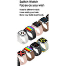 WIWU SW01 1.75 inch 2.5D Curved HD IPS Touch Screen Bluetooth Smart Watch, Support Body Temperature Measurement & Heart Rate / Blood Pressure / Blood Oxygen / Sleep Detection & Multiple Exercise Modes(Black)