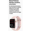 WIWU SW01 1.75 inch 2.5D Curved HD IPS Touch Screen Bluetooth Smart Watch, Support Body Temperature Measurement & Heart Rate / Blood Pressure / Blood Oxygen / Sleep Detection & Multiple Exercise Modes(Black)