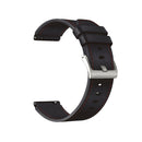 For Huawei Watch GT2 Pro Leather Watch Band(Black Red Lines)