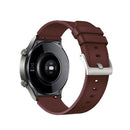 For Huawei Watch GT2 Pro Leather Watch Band(Coffee)