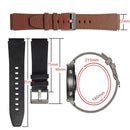For Huawei Watch GT2 Pro Leather Watch Band(Coffee)