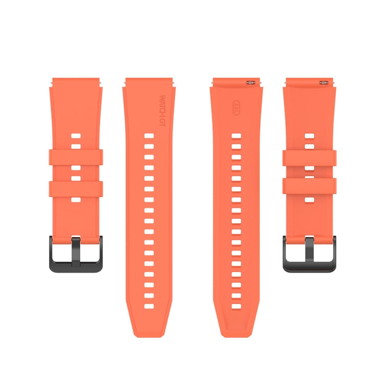 For Huawei Watch GT2 Pro Silicone Watch Band(Orange)