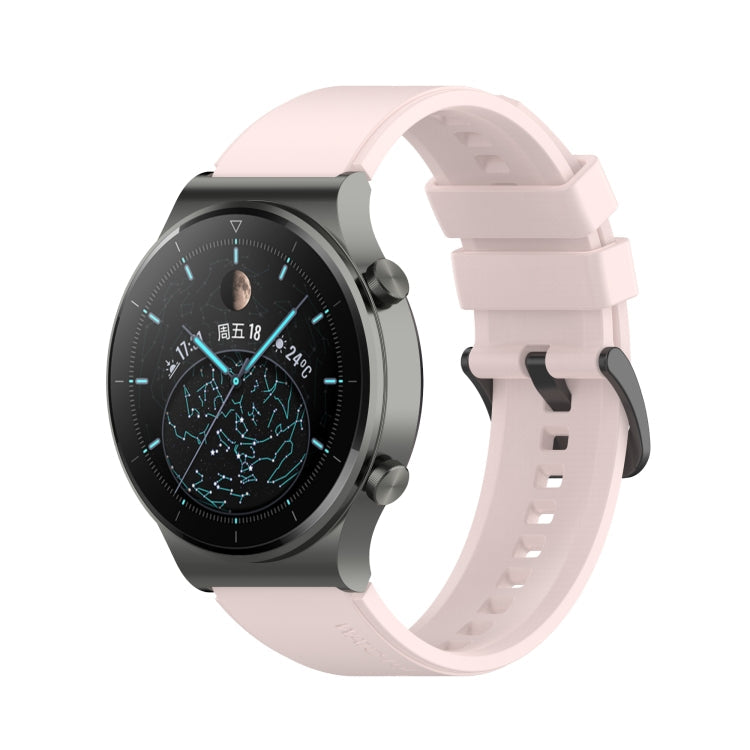For Huawei Watch GT2 Pro Silicone Watch Band(Pink)