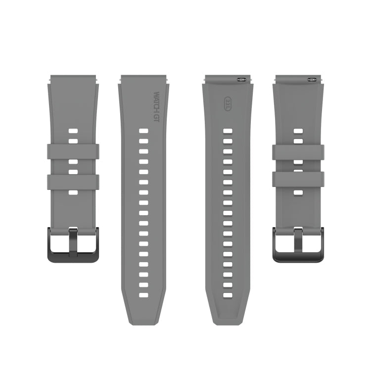 For Huawei Watch GT2 Pro Silicone Watch Band(Grey)