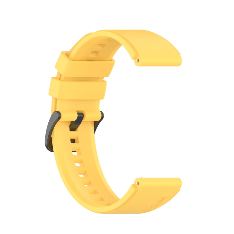 For Huawei Watch GT2 Pro Silicone Watch Band(Yellow)