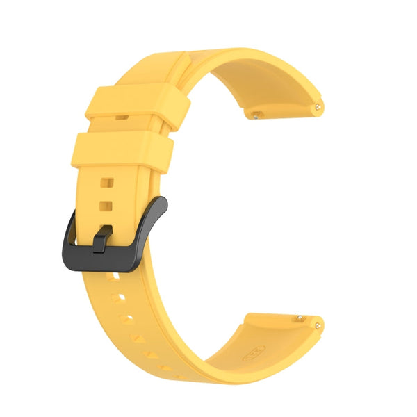For Huawei Watch GT2 Pro Silicone Watch Band(Yellow)