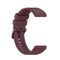 For Huawei Watch GT2 Pro Silicone Watch Band(Wine Red)