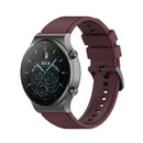 For Huawei Watch GT2 Pro Silicone Watch Band(Wine Red)