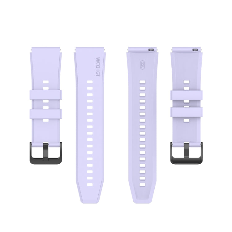 For Huawei Watch GT2 Pro Silicone Watch Band(Purple)
