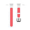 For Huawei Band 6 / Honor Band 6 Universal Two-color Breathable Silicone Watch Band(White Red)