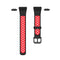 For Huawei Band 6 / Honor Band 6 Universal Two-color Breathable Silicone Watch Band(Black Red)