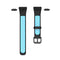 For Huawei Band 6 / Honor Band 6 Universal Two-color Breathable Silicone Watch Band(Black Blue)