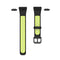 For Huawei Band 6 / Honor Band 6 Universal Two-color Breathable Silicone Watch Band(Black Green)
