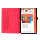 For Huawei MatePad 11 2021 Fabric Texture Horizontal Flip TPU Leather Case with Holder(Red)