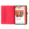 For Huawei MatePad 11 2021 Fabric Texture Horizontal Flip TPU Leather Case with Holder(Red)