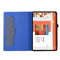 For Huawei MatePad 11 2021 Fabric Texture Horizontal Flip TPU Leather Case with Holder(Blue)