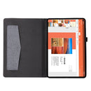 For Huawei MatePad 11 2021 Fabric Texture Horizontal Flip TPU Leather Case with Holder(Gray)