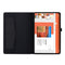 For Huawei MatePad 11 2021 Fabric Texture Horizontal Flip TPU Leather Case with Holder(Black)