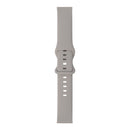 For Samsung Galaxy Watch Active / Active 2 40mm / Active 2 44mm 8-buckle Silicone Watch Band(Grey)