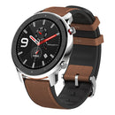 Original Xiaomi Youpin Amazfit GTR 47mm 1.39 inch AMOLED Screen Bluetooth 5.0 5ATM Waterproof Smart Watch, Support 12 Sport Modes / Heart Rate Monitoring / NFC Analog Door Card / GPS Positioning(Stainless Steel)