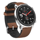 Original Xiaomi Youpin Amazfit GTR 47mm 1.39 inch AMOLED Screen Bluetooth 5.0 5ATM Waterproof Smart Watch, Support 12 Sport Modes / Heart Rate Monitoring / NFC Analog Door Card / GPS Positioning(Stainless Steel)