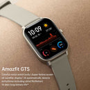 Original Xiaomi Youpin Amazfit GTS 1.65 inch AMOLED Screen Bluetooth 5.0 5ATM Waterproof Smart Watch, Support 12 Sport Modes / Heart Rate Monitoring / NFC Analog Door Card / GPS Positioning(Obsidian Black)