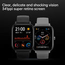 Original Xiaomi Youpin Amazfit GTS 1.65 inch AMOLED Screen Bluetooth 5.0 5ATM Waterproof Smart Watch, Support 12 Sport Modes / Heart Rate Monitoring / NFC Analog Door Card / GPS Positioning(Obsidian Black)