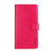 For Alcatel 1 2021 idewei Crazy Horse Texture Horizontal Flip Leather Case with Holder & Card Slots & Wallet(Rose Red)