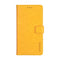 For Alcatel 1 2021 idewei Crazy Horse Texture Horizontal Flip Leather Case with Holder & Card Slots & Wallet(Yellow)